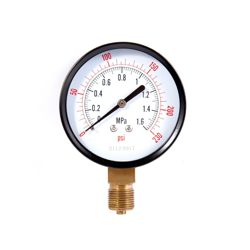 Y Series Pangkalahatang hindi kinakalawang na asero na presyon ng presyon